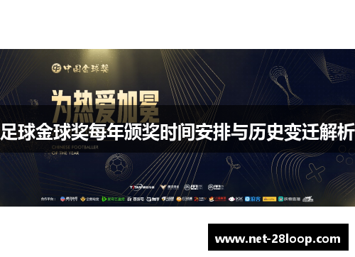 足球金球奖每年颁奖时间安排与历史变迁解析